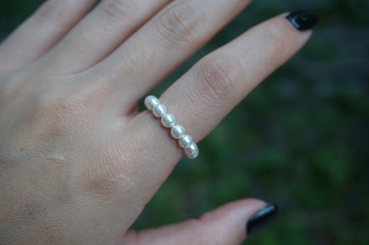 Elara Mini Freshwater Pearl Ring
