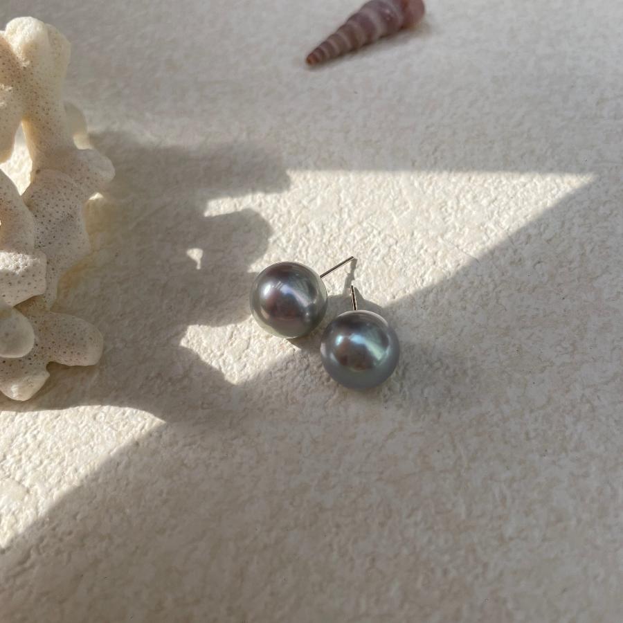 Declan Tahitian Platinum Grey Pearl
