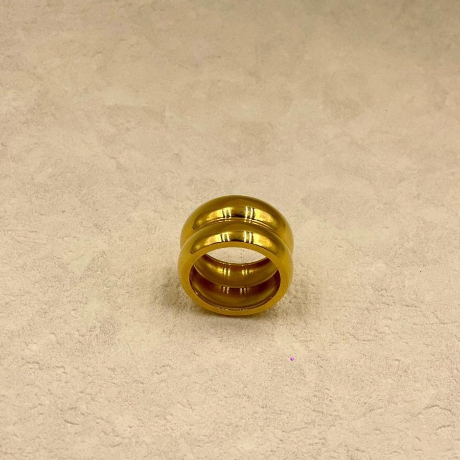 Ece Chunky Gold Ring