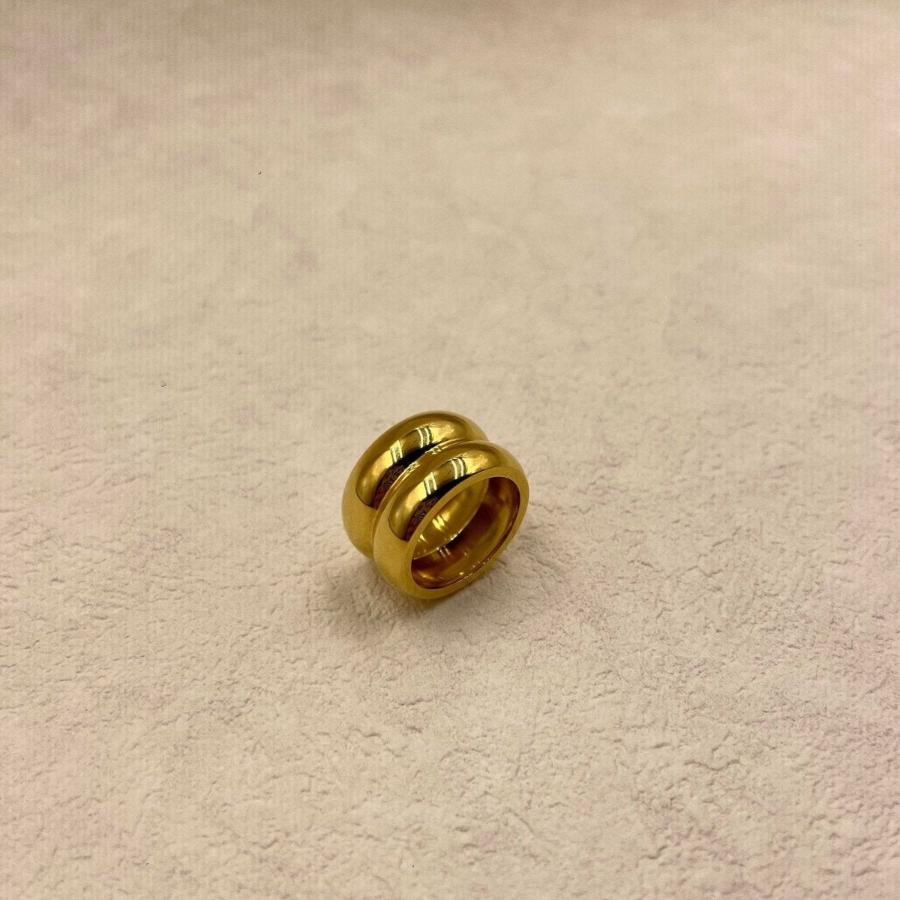 Chunky Gold Ring_18K Gold Plated