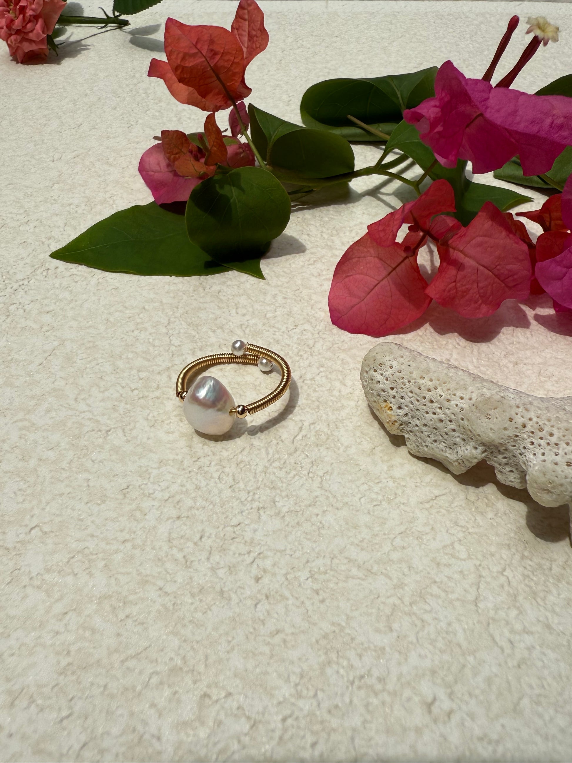 Single Freshwater Pearl Ring