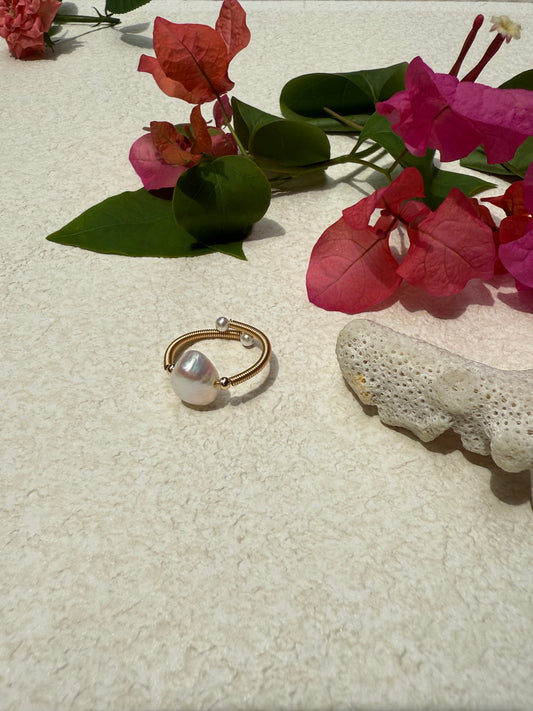 Single Freshwater Pearl Ring