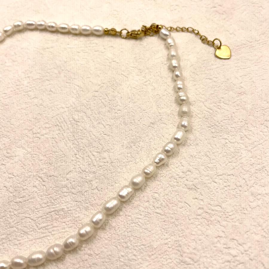 Céleste Freshwater Rice Pearl Choker