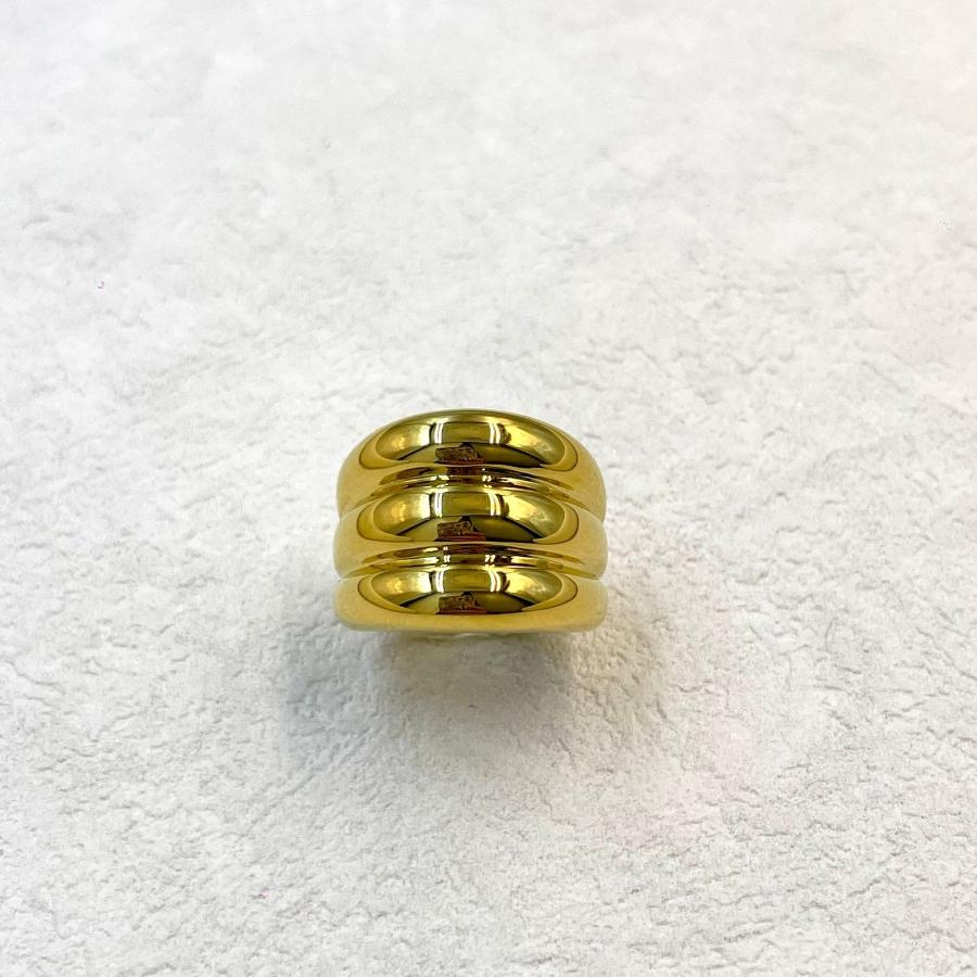 Chunky 18k Gold Plated Ring